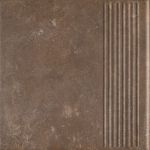 Плитка для ступени Paradyz Ilario Brown Stopnica Prosta 30х30
