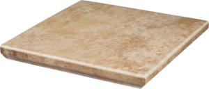 Плитка для ступени Paradyz Ilario Beige Kapinos Stopnica Narożna 33х33