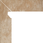   Отделочная плитка Paradyz Ilario Beige Cokół 2 El.-Lewy 8,1X30