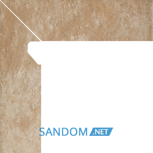   Оздоблювальна плитка Paradyz Ilario Beige Cokół 2 El.-Lewy 8,1X30
