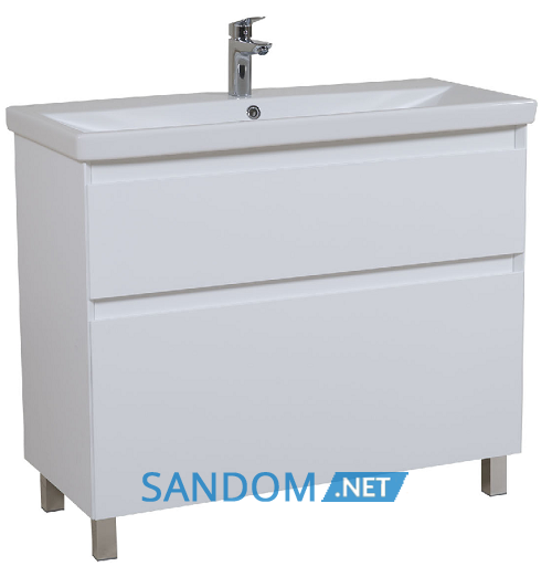 Тумба с умывальником Аква Родос Элит 100