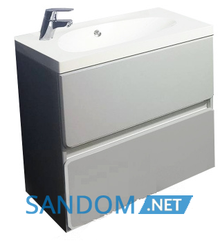 Тумба с умывальником Fancy Marble Titania 70