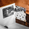Тумба Fancy Marble Tristan з умивальником Signe 100