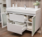 Тумба Fancy Marble Barbados 3 с умывальником Nadja 120