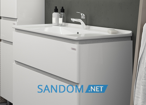 Тумба Sanwerk Amata з умивальником Меркур 80