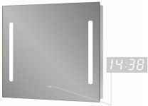 Зеркало в ванную Sanwerk Lava Stella 80х65 с LED подсветкой