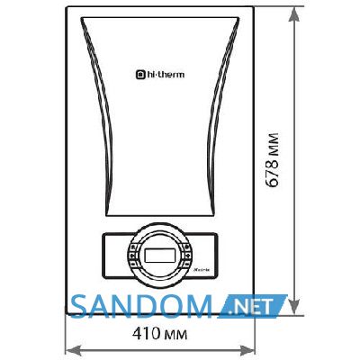 Котел газовый конденсационный Hi-Therm MATRIX 28 кВт