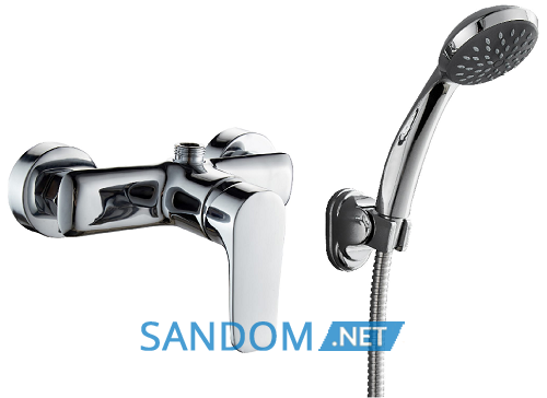 Змішувач для душу Rozzy Jenori Velum RBZ082-5 з гарнітуром