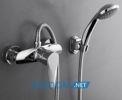 Змішувач для душу Rozzy Jenori Tulip RBZ081-5 з гарнітуром