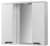 Зеркало в ванную со шкафчиком Van Mebles Verona Grey 80