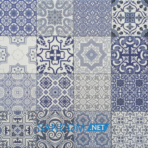 Плитка для пола Atem Izmir BLM 40x40 