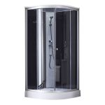Душевой бокс Lidz Tani SB90x90.SAT.LOW.GR с низким поддоном