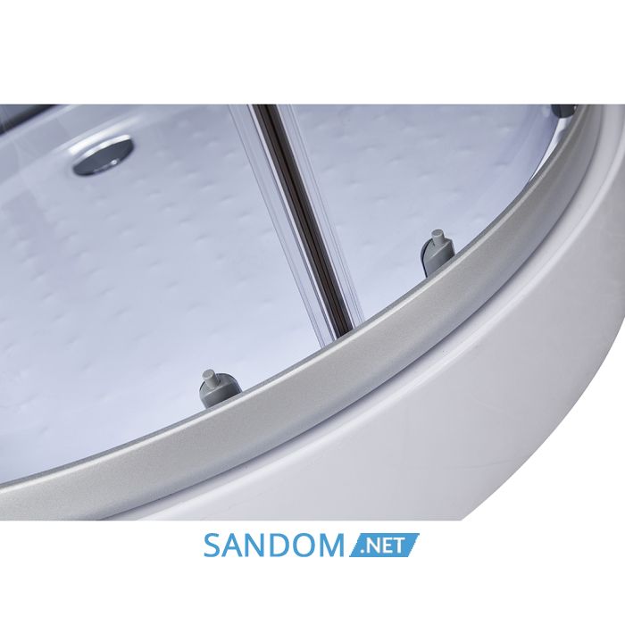 Душевой бокс Lidz Tani SB90x90.SAT.LOW.GR с низким поддоном