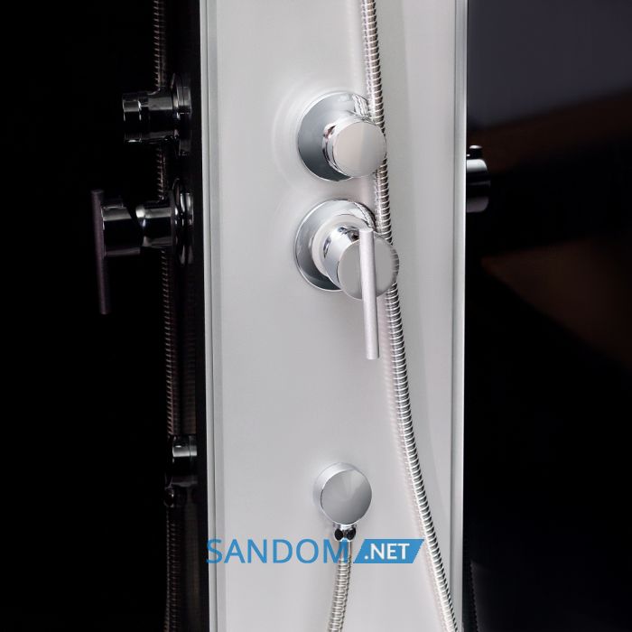Душевой бокс Lidz Tani SB90x90.SAT.HIGH.GR с глубоким поддоном