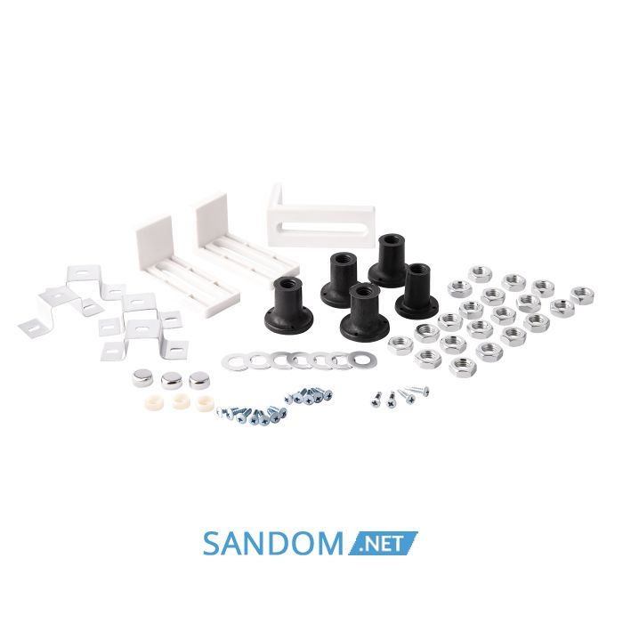 Гідромасажний бокс Lidz Tani SBM90x90.SAT.HIGH.GR з глибоким піддоном