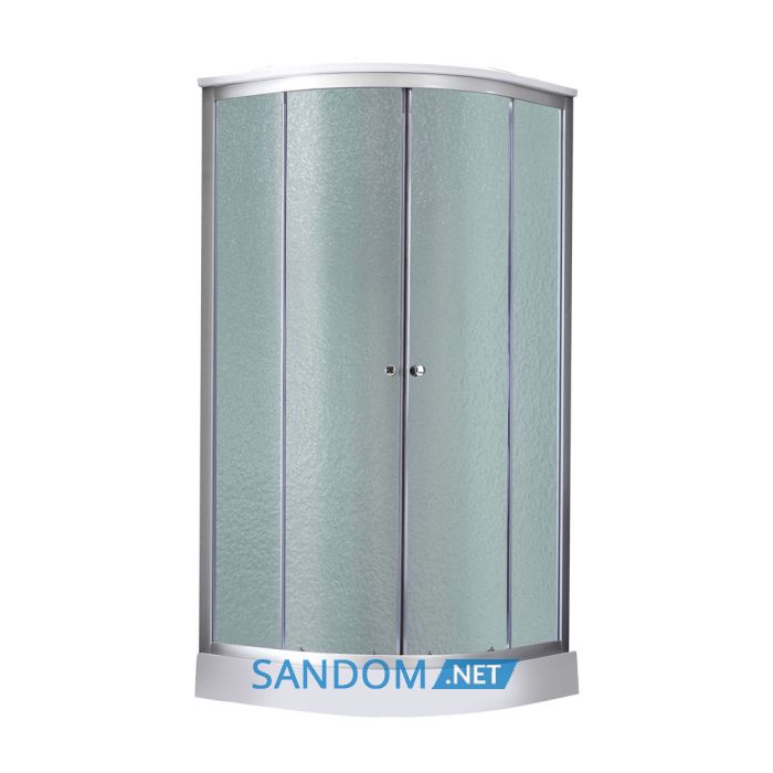 Душевой бокс Lidz Tani SB90x90.SAT.LOW.FR Frost с низким поддоном