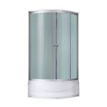Душевой бокс Lidz Tani SB90x90.SAT.HIGH.FR Frost с глубоким поддоном