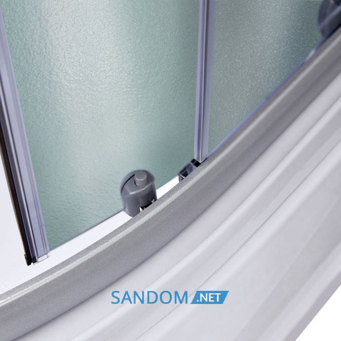 Душевой бокс Lidz Tani SB90x90.SAT.HIGH.FR Frost с глубоким поддоном