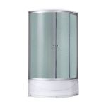 Гидромассажный бокс Lidz Tani SBM90x90.SAT.HIGH.FR Frost с глубоким поддоном