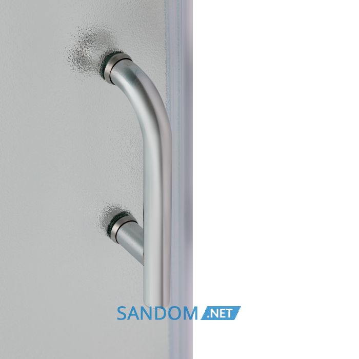 Душевая кабина Lidz Wawel SC100x80.SAT.LOW.FR без поддона, матовое стекло