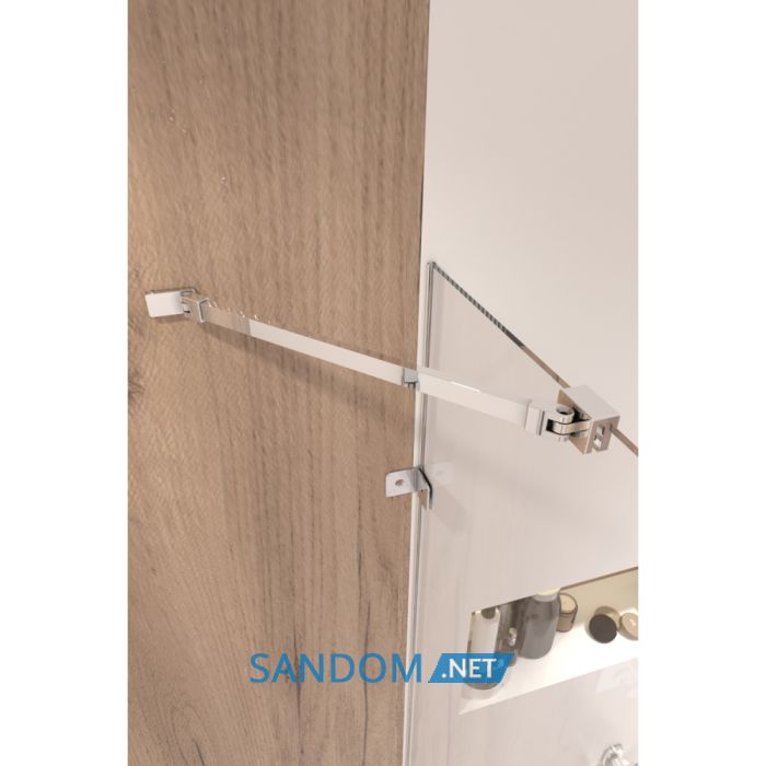 Душова кабіна Qtap Capricorn CRM1099SC6 90х90х190 без піддону