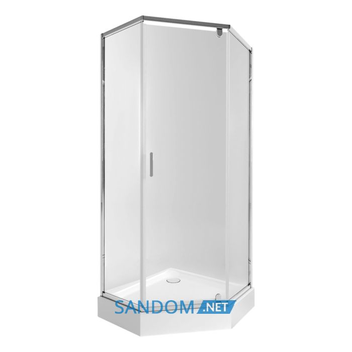 Душевая кабина Qtap Scorpio CRM10995-AC6 90х90х212 на мелком поддоне