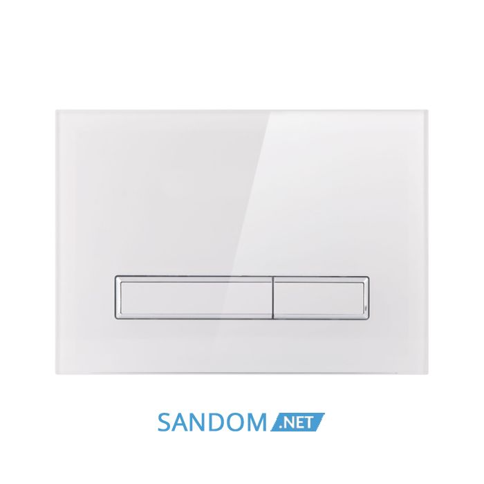 Панель смыва для унитаза Qtap Nest QT0111V1105GW