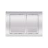 Панель смыва для унитаза Qtap Nest QT0111M06028CRM
