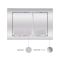 Панель смыва для унитаза Qtap Nest QT0111M06028CRM