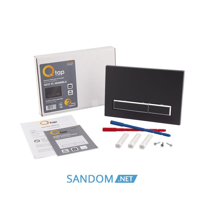 Панель смыва для унитаза Qtap Nest QT0111M08V1091MB