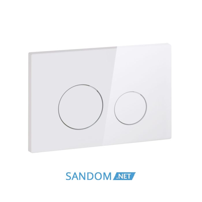 Панель смыва для унитаза Qtap Nest QT0111M11110W