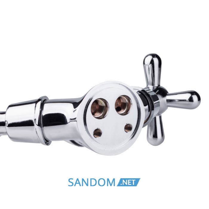 Смеситель для кухни Lidz (CRM) Dominox 15 272-1