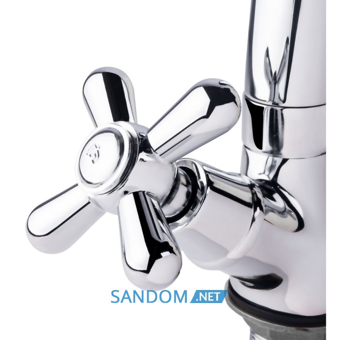 Смеситель для кухни Lidz (CRM) Dominox 15 272F-3