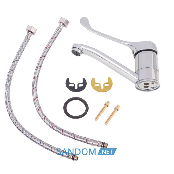 Змішувач для кухні Lidz (CRM) Watt 83002M