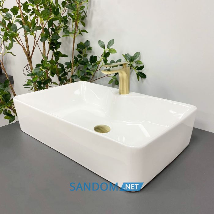 Умывальник накладной VBI FORLI XL WHITE 60x39,5