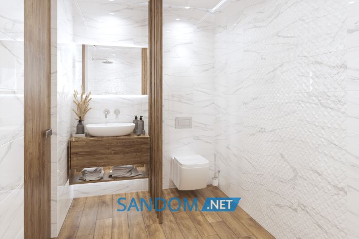 Плитка для стен Golden Tile Elba серая 25х40