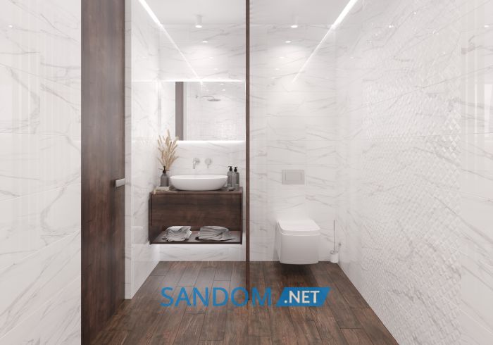 Плитка для стін Golden Tile Elba рельєфна сіра 25х40