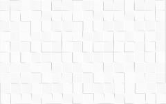 Плитка для стен Golden Tile Mono белая структура 25х40