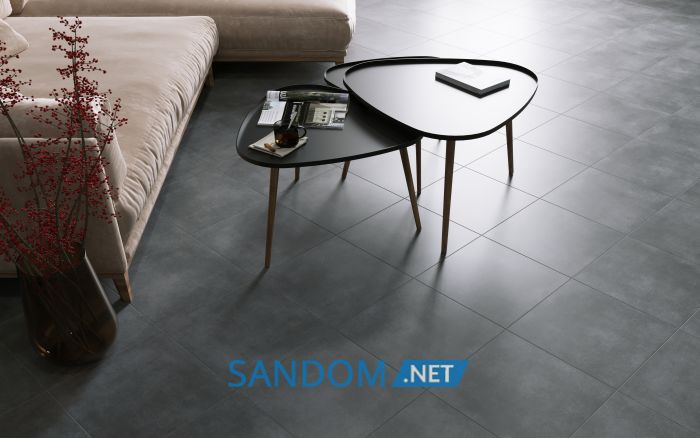 Плитка для пола Golden Tile Lofty антрацит 40х40
