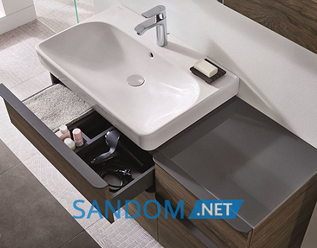 Умивальник Geberit Smyle Square 60 (500.229.01.1)