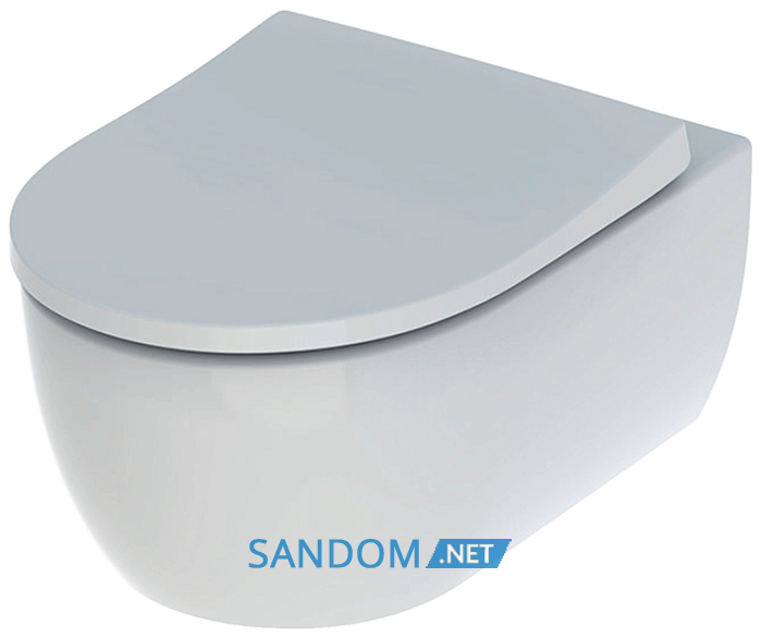 Подвесной унитаз Geberit iCon Rimfree с крышкой микролифт 500.784.01.1