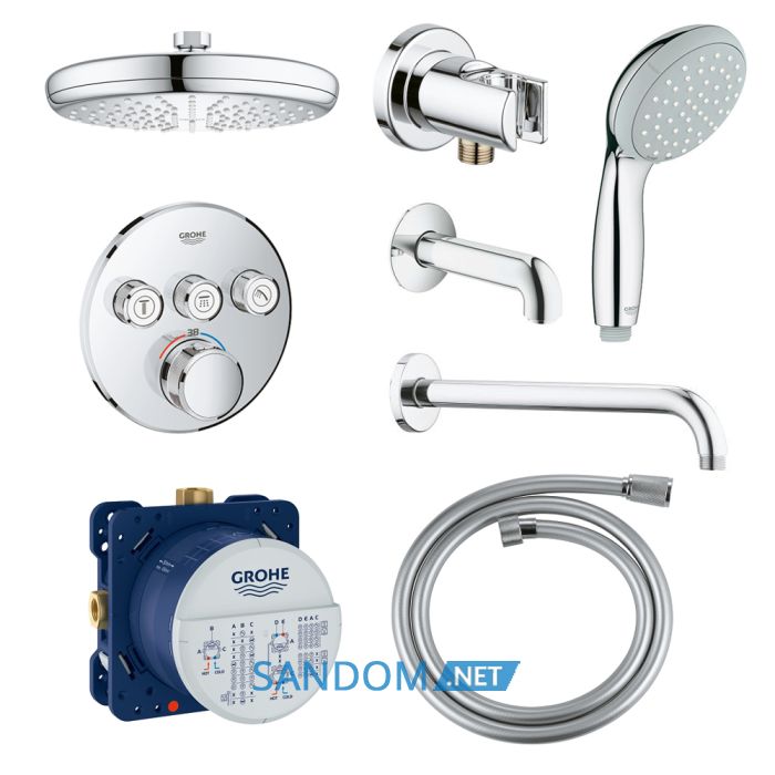 Душевая система Grohe Grohtherm SmartControl 34614SC2