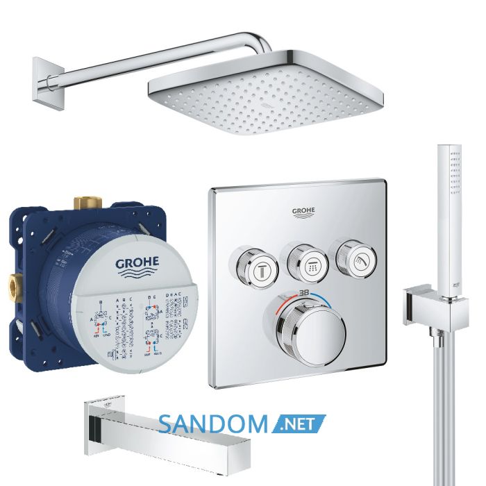 Душевая система Grohe Grohtherm SmartControl 26415SC2