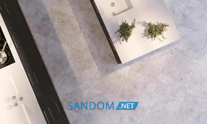 Плитка Golden Tile Terragres Corso 60х60х10 серая