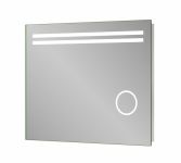 Зеркало в ванную Sanwerk Lava Della 80х65 с LED подсветкой