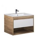 Тумба с умывальником Мойдодыр Oslo Wood 80