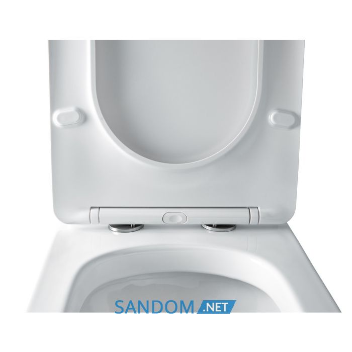 Унитаз-компакт Qtap Jay с сиденьем Soft-close QT07222176W