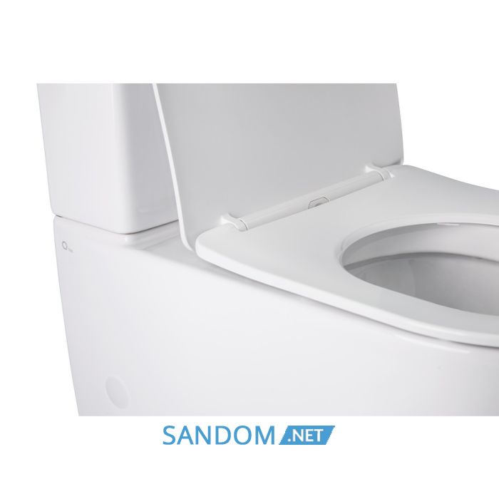 Унитаз-компакт Qtap Jay с сиденьем Soft-close QT07222176W