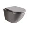 Унитаз подвесной Qtap Robin New QT1333046ENRMB безободковый с сиденьем Soft-close