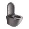 Унитаз подвесной Qtap Robin New QT1333046ENRMB безободковый с сиденьем Soft-close